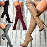 Autumn And Winter High Heel Long Boots