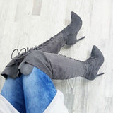 Autumn And Winter High Heel Long Boots