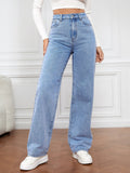 Boyfriend Cargo Wide Leg Bootcut Pants Straight Leg Denim Pants High Waisted Pants