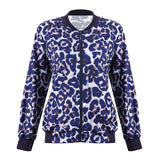 Streetwear Leopard Zip Jackets