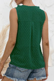 Casual Solid Split Joint V Neck Tops