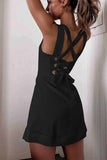 New Sexy Halter Straps Mini Dress