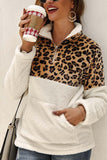 Leopard Stitching Tops