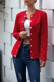 Buttons Double Lines Design Suit Coat