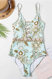 Hollow out Sexy One-Piece Swimsuit