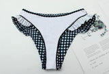 Plaid Split Swimsuit