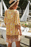 Aurina Boho Dress - Yellow Ledshopy.com