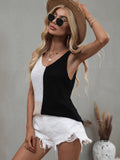 Babette Knit Tank - Black Ledshopy.com