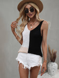 Babette Knit Tank - Black Ledshopy.com