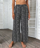 Blakely Pants - Black Print Ledshopy.com