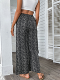 Blakely Pants - Black Print Ledshopy.com