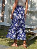 Bluey Maxi Skirt - Blue Print Ledshopy.com