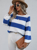 Brandy Knit Sweater - Blue Ledshopy.com