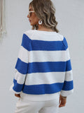 Brandy Knit Sweater - Blue Ledshopy.com