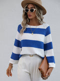 Brandy Knit Sweater - Blue Ledshopy.com