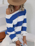 Brandy Knit Sweater - Blue Ledshopy.com