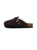 Buckle Suede Fleece Insole Clogs Ledshopy.com