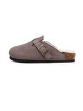 Buckle Suede Fleece Insole Clogs Ledshopy.com