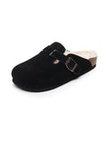 Buckle Suede Fleece Insole Clogs Ledshopy.com