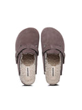 Buckle Suede Fleece Insole Clogs Ledshopy.com