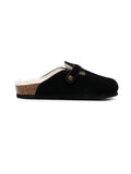 Buckle Suede Fleece Insole Clogs Ledshopy.com