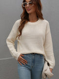 Caught Knit Top - Cream Ledshopy.com