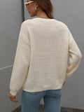 Caught Knit Top - Cream Ledshopy.com