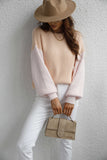 Estatia Knit Sweater - Blush Ledshopy.com