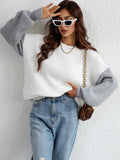 Estatia Knit Sweater - White Ledshopy.com