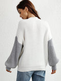 Estatia Knit Sweater - White Ledshopy.com