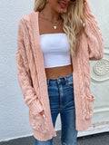 Jemima Knit Cardigan - Peach Ledshopy.com