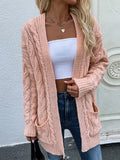 Jemima Knit Cardigan - Peach Ledshopy.com