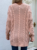 Jemima Knit Cardigan - Peach Ledshopy.com