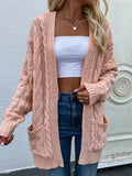 Jemima Knit Cardigan - Peach Ledshopy.com