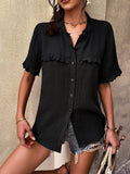 Josslyn Shirt â€?Black Ledshopy.com