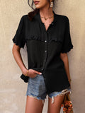 Josslyn Shirt â€?Black Ledshopy.com