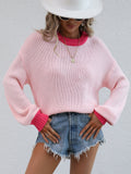 Kasmere Knit Sweater - Baby Pink Ledshopy.com