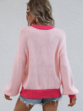 Kasmere Knit Sweater - Baby Pink Ledshopy.com