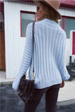 Lorina Blue Lantern Sleeve Knit Top Ledshopy.com