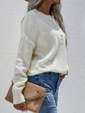 Natisha Knit Top - Cream Ledshopy.com