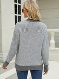 Priscine Knit Sweater - Grey Ledshopy.com