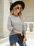 Priscine Knit Sweater - Grey Ledshopy.com