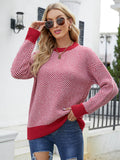 Priscine Knit Sweater - Red Ledshopy.com