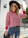 Priscine Knit Sweater - Red Ledshopy.com