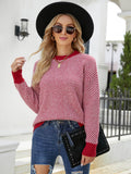 Priscine Knit Sweater - Red Ledshopy.com