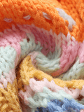 Pumpkin Date Knit Cardigan - Orange Ledshopy.com