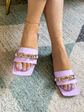 Purple Chain-Accent Slide Ledshopy.com
