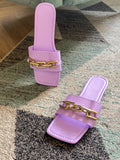 Purple Chain-Accent Slide Ledshopy.com