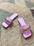 Purple Chain-Accent Slide Ledshopy.com
