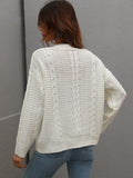 Rachael Knit Cardigan - White Ledshopy.com